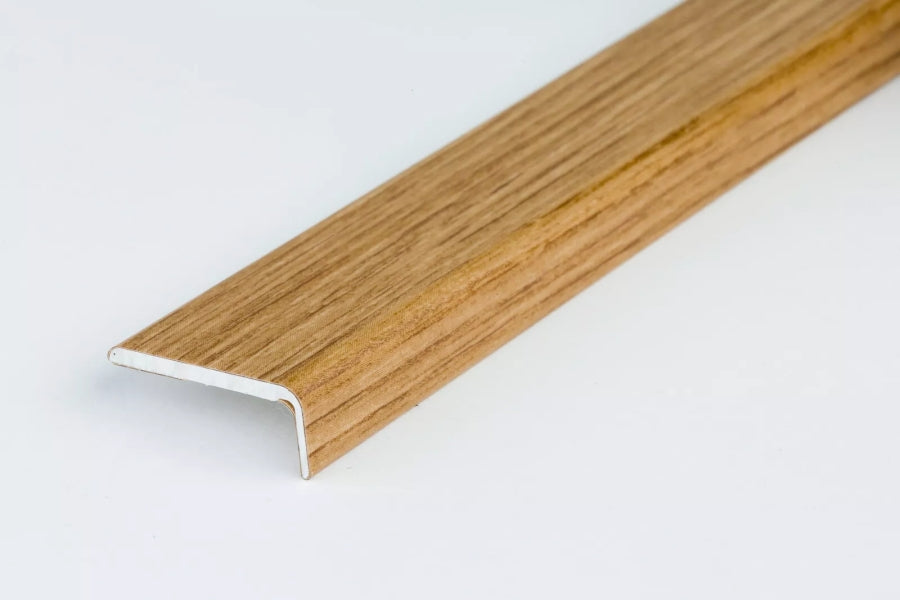 Self Adhesive Floor Trim Wood Effect & Anodised 25 MM x 10 MM - 1 M & 2 M Length Edge Strip