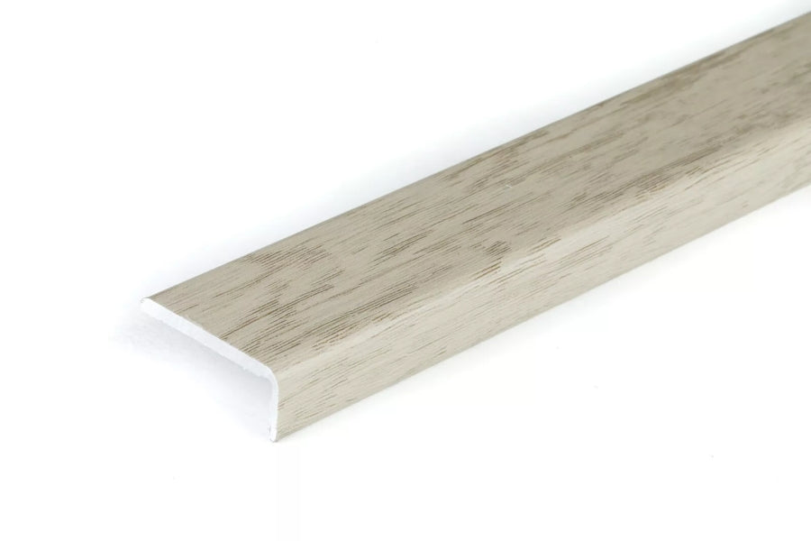 Self Adhesive Floor Trim Wood Effect & Anodised 25 MM x 10 MM - 1 M & 2 M Length Edge Strip
