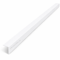 White PVC Corner Angle Trim – Durable Edge Protection for Walls, Furniture & Corners 1m & 2.48m Length