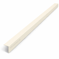 Ivory PVC Corner Angle Trim – Durable Edge Protection for Walls Furniture & Corners 1m & 2.48m Length