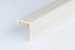 uPVC Stair Nosing 30 MM x 30 MM x 0.9 M Length Wood Effect Profile