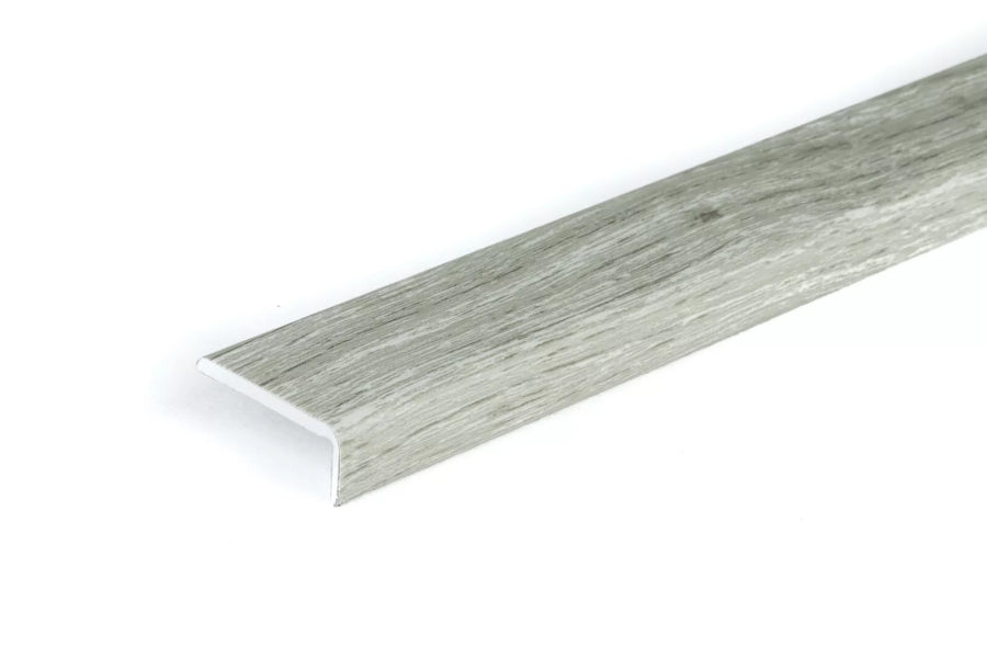 Self Adhesive Floor Trim Wood Effect & Anodised 25 MM x 10 MM - 1 M & 2 M Length Edge Strip