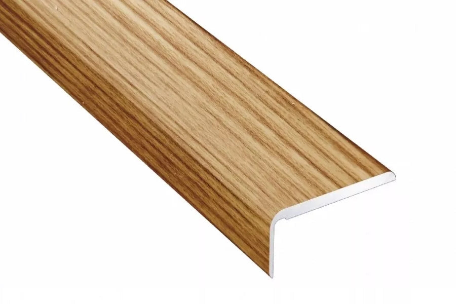 Self Adhesive Floor Trim Wood Effect & Anodised 25 MM x 10 MM - 1 M & 2 M Length Edge Strip