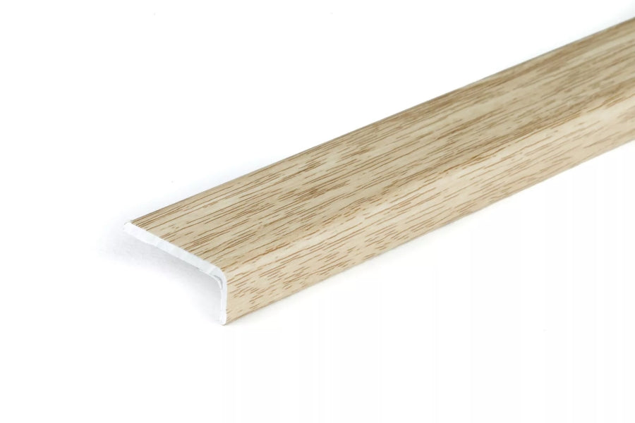 Self Adhesive Floor Trim Wood Effect & Anodised 25 MM x 10 MM - 1 M & 2 M Length Edge Strip