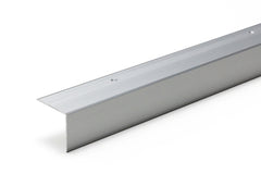 Aluminium Stair Nosing 45mm x 40mm x 118cm Length Step Edge Trim Anodised Silver, Gold, Champagne- SN RY45