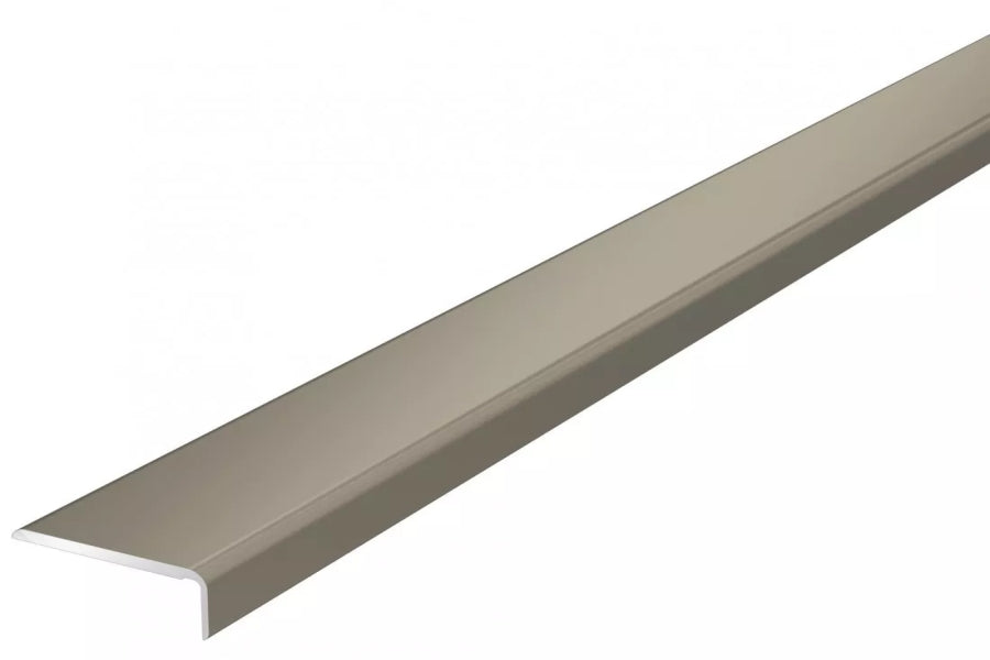 Self Adhesive Floor Trim Wood Effect & Anodised 25 MM x 10 MM - 1 M & 2 M Length Edge Strip