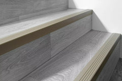 Non-Slip PVC Rubber Stair Nosing 50 MM x 42 MM x 1.18 M Length RGP