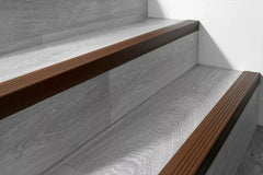 Non-Slip PVC Rubber Stair Nosing 50 MM x 42 MM x 1.18 M Length RGP