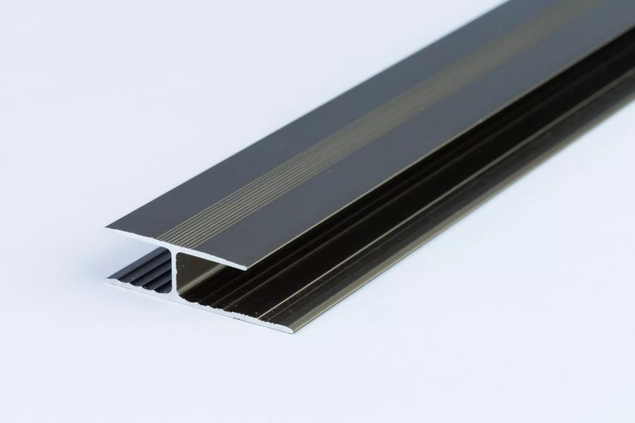 Anodised Aluminium Twin Grip Connection Profile 8 MM x 1000 MM Length Panel P