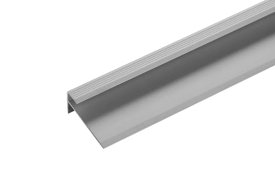 Aluminium Stair Nosing Outer Corner 5 MM x 900 MM & 2500 MM Length Silver LVT CL5