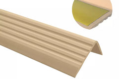 Self adhesive non slip PVC stair nosing40 MM x 25 MM x 1.18 M Length ND