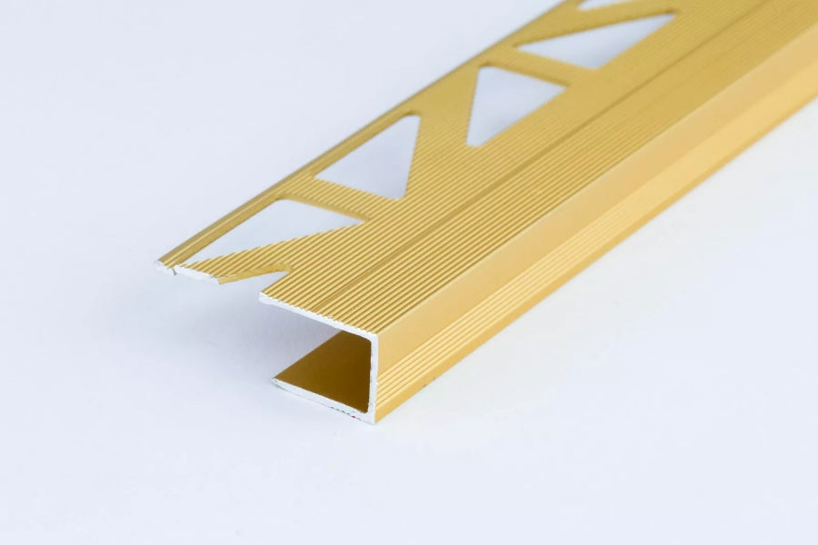 Anodised Aluminium Stop Edge Trim 8 MM x 1000 MM Length Panel L