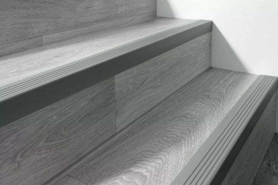Non-Slip PVC Rubber Stair Nosing 50 MM x 42 MM x 1.18 M Length RGP