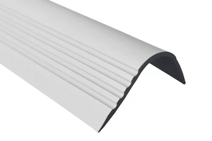 Non Slip PVC Rubber Stair Nosing 70 MM x 40 MM x 1.18 M Length RGPD