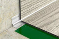 Aluminium Stair Nosing Inner Corner 3 MM x 900 MM & 2500 MM Length Silver LVT W3