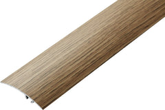 Aluminium Wood Effect Door Threshold Strip 47 MM x 930 MM Length Self-Adhesive Trim for Laminate Floors LW47