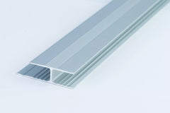 Anodised Aluminium Twin Grip Connection Profile 8 MM x 1000 MM Length Panel P
