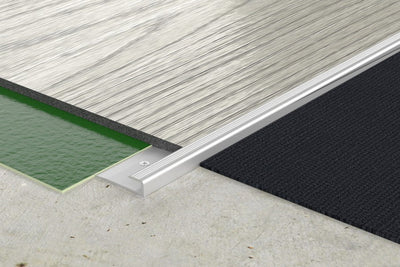 Aluminium Flooring Edge Profile 5 MM x 900 MM & 2500 MM Length Silver LVT P.L5