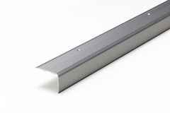 Aluminium Stair Nosing 48mm x 34mm x 118cm Length Step Edge Trim Anodised Silver, Gold, Champagne- SN RY48