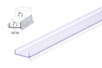clear PVC plinth sealing strip for kitchen units
