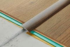 uPVC Door Threshold Strip - 40 MM x 900 MM - Wood Effect Transition Trim LPL40
